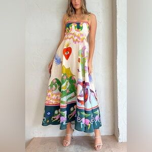 Colorful Maxi Sundress size M